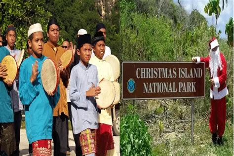 Tak sesuai namanya, ternyata penduduk di Christmas Island Australia mayoritas beragama Islam ...