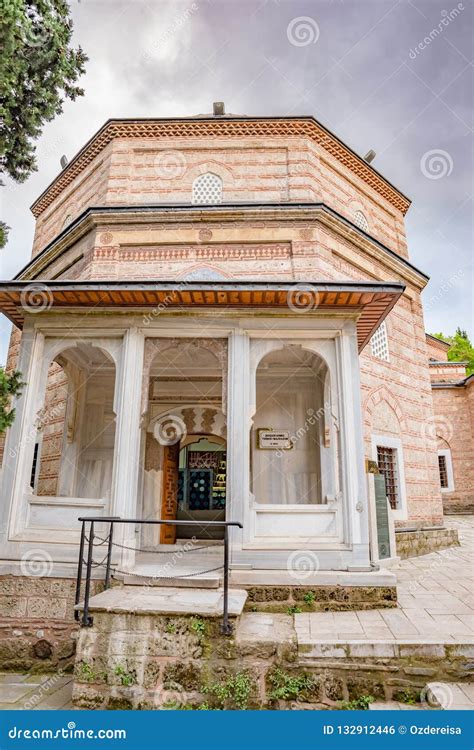 View of Shahzada(prince) Ahmed Tomb, Mausoleum in Bursa, Turkey Stock Photo - Image of religious ...