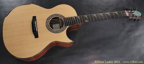 William Laskin Art Deco Steel String | www.12fret.com