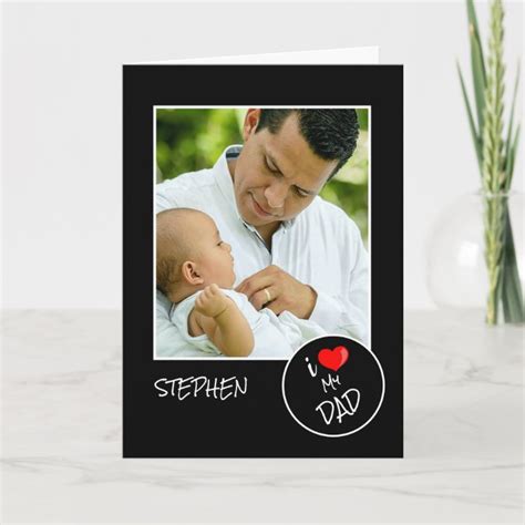 Fathers Day, Custom Photo – Personalized Card | Zazzle