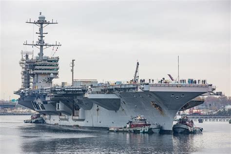 USS Harry S Truman Enters Norfolk Naval Shipyard for Refit – SeaWaves Magazine