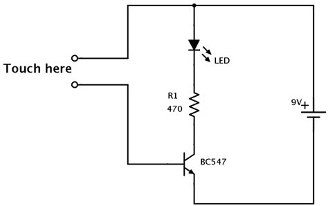 How to make a simple touch sensor - Build Electronic Circuits