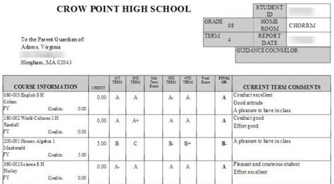 Running Report Cards