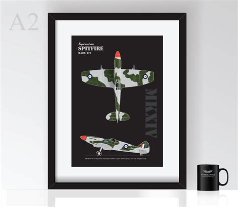 Spitfire XIV - Poster | Flyingraphics