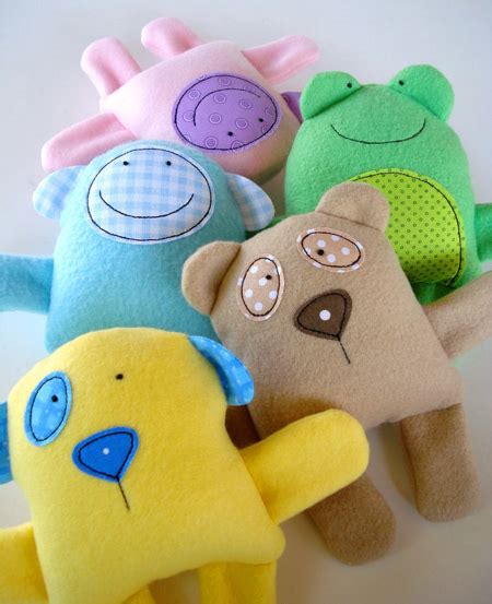 HOME DZINE Craft Ideas | Sewing patterns for soft toys & rag dolls