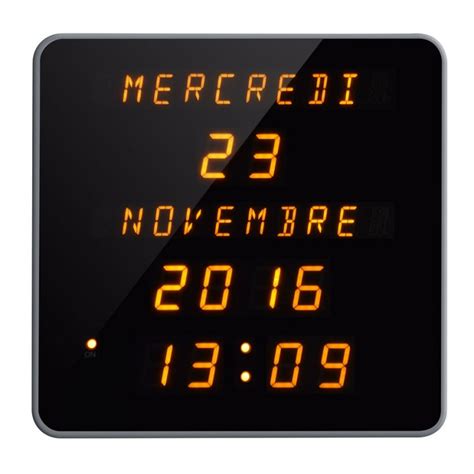 Horloge Calendrier Avec Date Jour Et Heure Boulanger - Communauté MCMS