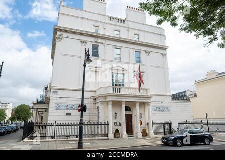 Norwegian Embassy, Belgravia, London Stock Photo - Alamy