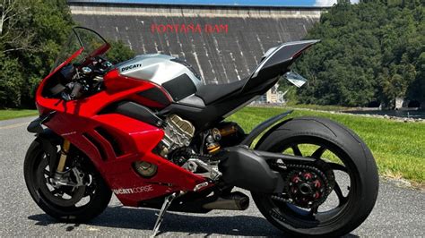 Ducati V4R, Deals Gap 2 Fontana Dam, Scenic Run #ducati #motorcycle # ...