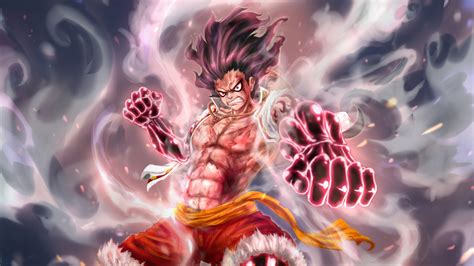 Tuyệt đỉnh hình nền one piece luffy gear 4 Đường nét sắc sảo và độc đáo