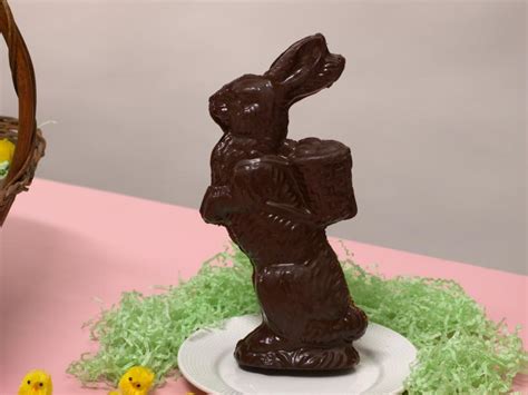 Giant Filled Chocolate Easter Bunny Recipe | Food Network Kitchen ...