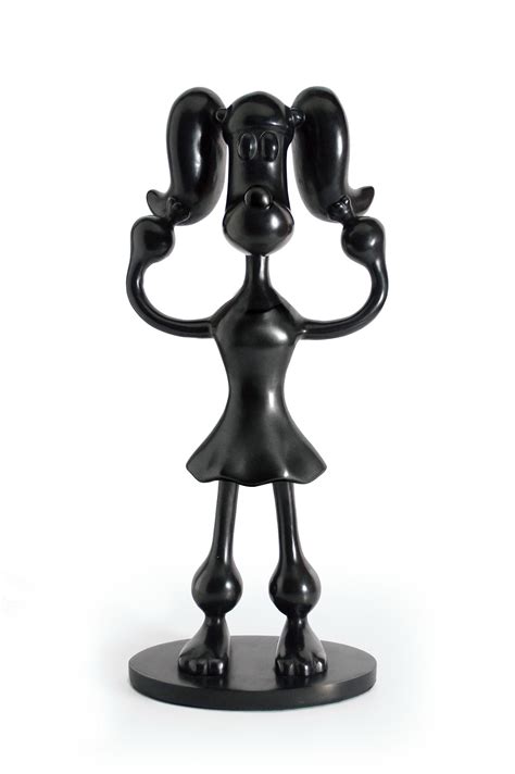 Black Dog Bronze Sculpture 4 on Behance