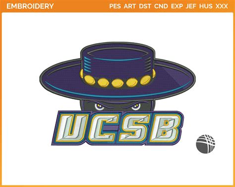 UCSB Gauchos - 2010, NCAA Division I (u-z), College Sports Embroidery ...