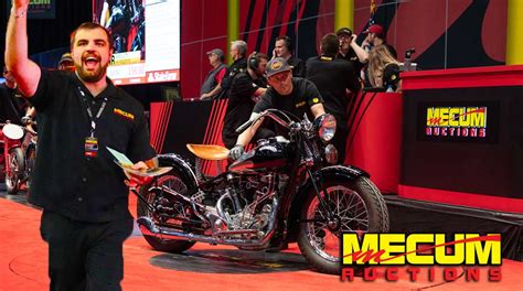 Mecum's 30th Annual Vintage & Antique Motorcycle Auction in Las Vegas Starts April 28, 2021 ...