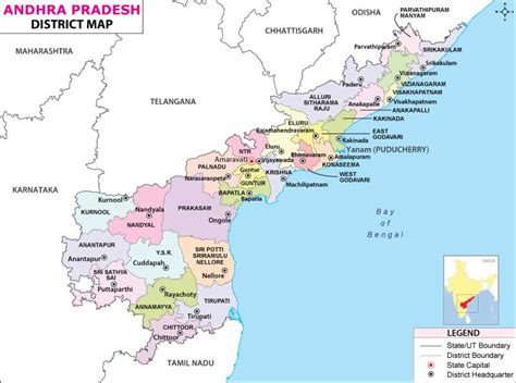 List Of Telangana Districts In Andhra Pradesh