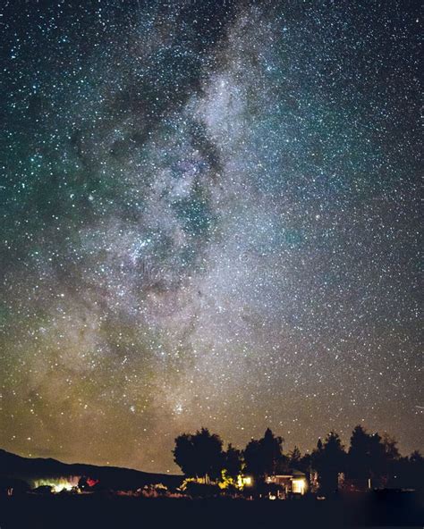 Astrophotography of the Night Sky in Lake Tekapo, New Zealand Stock ...