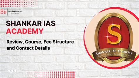 Shankar IAS Academy Delhi Reviews- Owner, Fees, Faculty