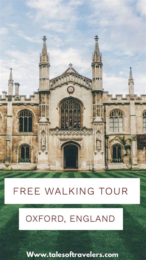 Best Free Walking Tour for your Day Trip To Oxford, England | Walking ...