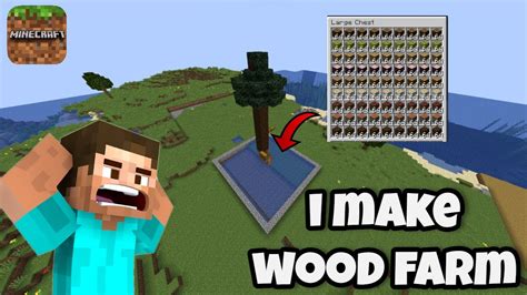 Making Wood Farm In Minecraft Survival #16 - YouTube