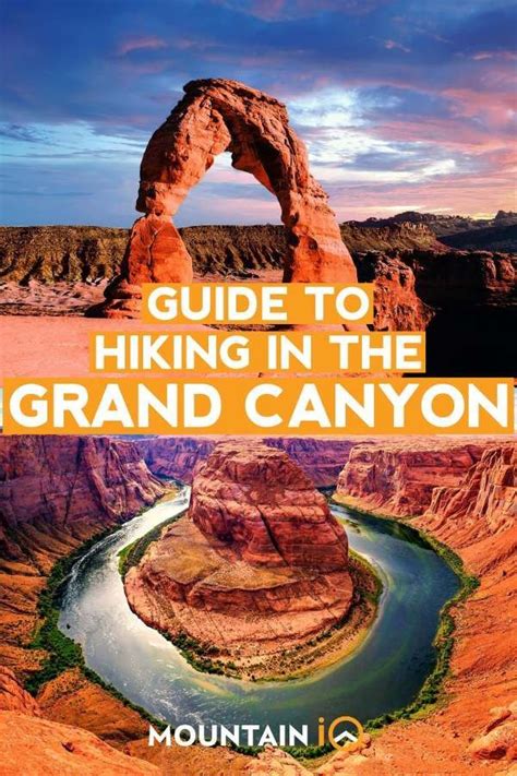 Grand Canyon Hiking - Guide to the Best Trails| Mountain IQ | Grand canyon hiking, National ...