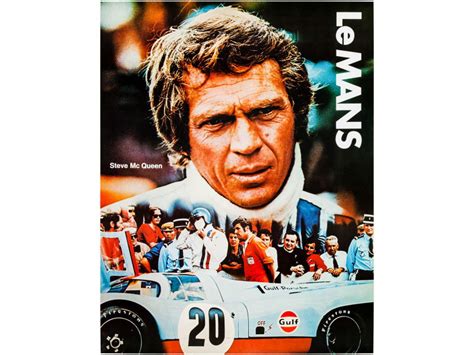 Lot 53 - Steve McQueen 'Le Mans' Poster