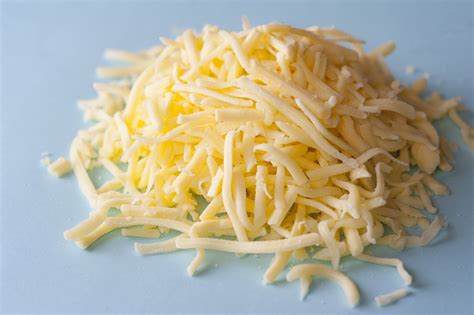 Grated cheddar cheese - Free Stock Image
