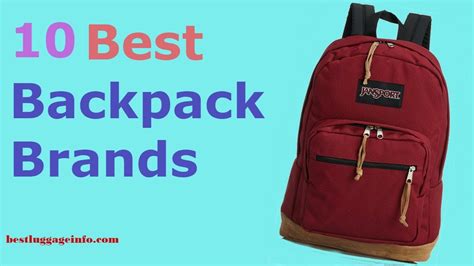 Hiking Backpack Brands List | IUCN Water