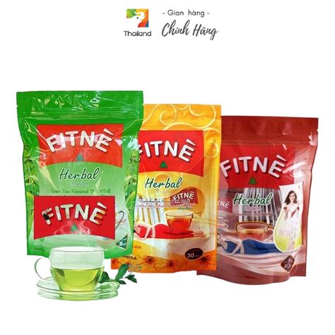 Trà giảm cân túi lọc Green Tea Flavored TRA FITNE Thái Lan | Shopee Việt Nam