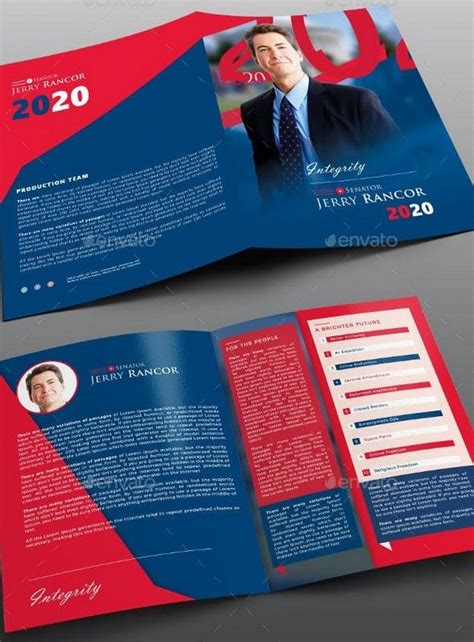 12+ Creative Election Brochures Templates 2019 - Templatefor