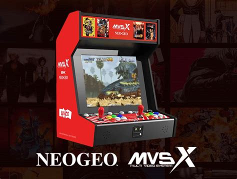 Neo Geo MVSX Home Arcade Cabinet Announced, Includes 50 Classic Games ...