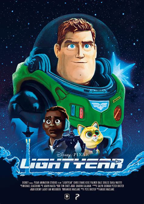 2022 Disney Lightyear Movie Poster Buzz Lightyear Star Command Toy Story | ubicaciondepersonas ...