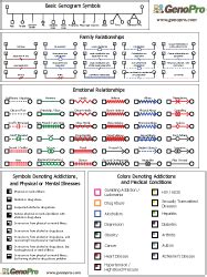 Genogram Symbols - GenoPro