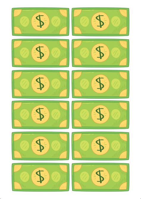 Free Printable Fake Dollar Bills - Printable Form, Templates and Letter