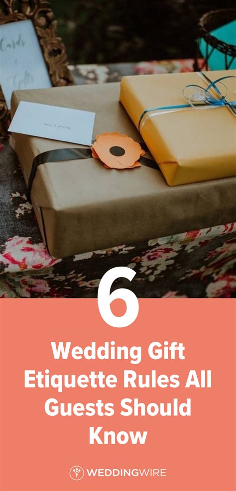 6 Wedding Gift Etiquette Rules All Guests Should Know | Wedding gift ...