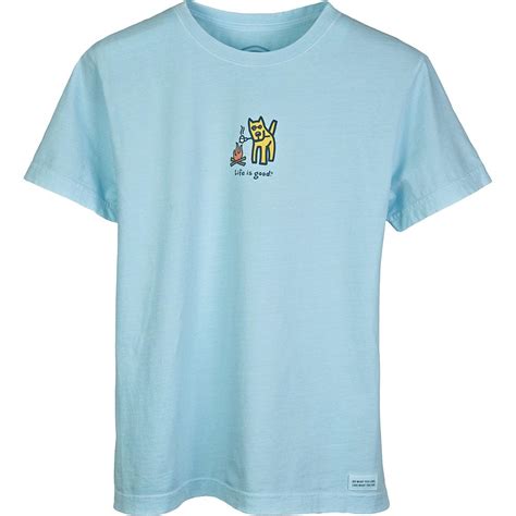 Life is Good Crusher Camp Dog T-Shirt (Women's) | Peter Glenn