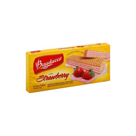 Bauducco Strawberry Wafers - 5.82oz | Wafer, Baking packaging, Small bakery