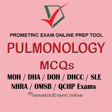 Pulmonology Prometric Exam MCQs 2024 Online | Mock Tests