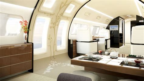 Private jet interiors: Design inspiration from the Embraer Lineage 1000E concepts