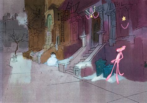 Animation art from 1960s PINK PANTHER cartoons. | Pink panther cartoon ...