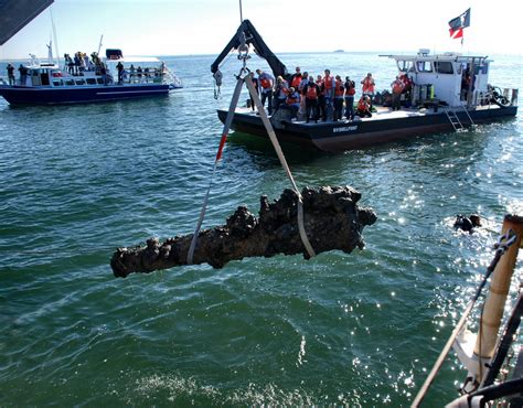 The Shipwrecked Remains of Blackbeard's Scourge of the Seas: The Queen Anne's Revenge - Atlas ...