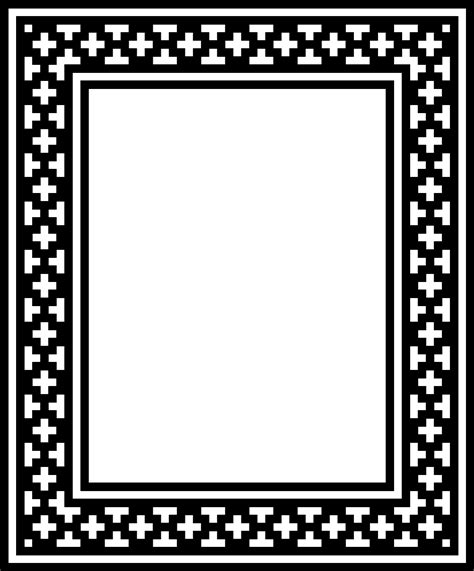 Download #FF7F00 Frame Rectangle Black And White SVG | FreePNGImg