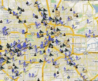 Houston Crime Map New Data and Shooting Heat Map | SpotCrime - The ...