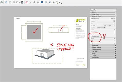 Layout 2023 Preserve Scale turned on by default - LayOut - SketchUp Community