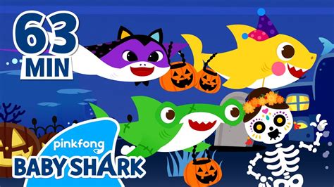 👻Baby Shark is Trick-or-Treating! | +Compilation | Baby Shark Halloween ...