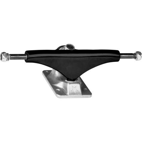 Mini Logo Skateboards Black / Polished Skateboard Trucks - 5.5 Hanger 8.38 Axle (Set of 2)