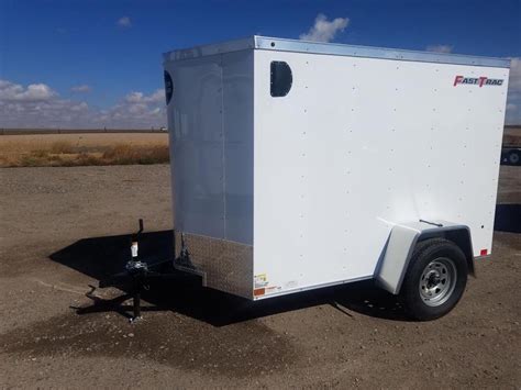 2020 Wells Cargo FT 5' x 8' Enclosed Trailer