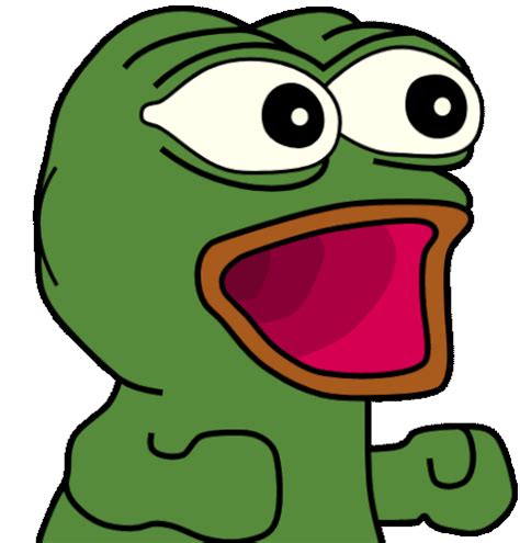 Pepe Frog Sticker, Peepo, Pepe The Frog, Twitch Emote, Stickers, Meme Sticker | mail.napmexico ...