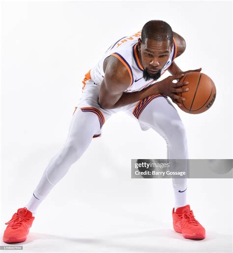 Kevin Durant of the Phoenix Suns poses for a portrait during 2023-24 ...