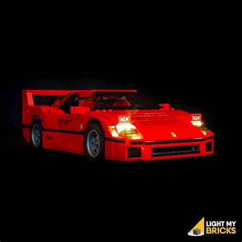 Lights for LEGO Ferrari F40 10248 - Light My Bricks