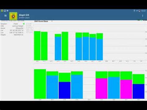 Mapit GIS - NTRIP Client app - YouTube