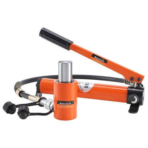 Buy Bonvoisin 10T Hydraulic Cylinder Jack Porta Power Ram 2" Stroke Mini Single Acting Lifting ...